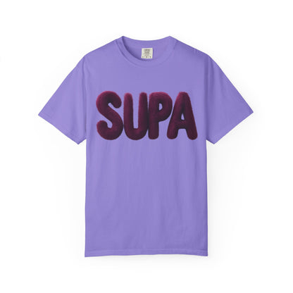 Supa Fox T-Shirt — Graphic Streetwear Tee with Purple Fox Back Print