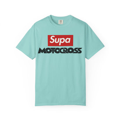 Motocross T-Shirt — "Supa" Logo & Back Graphic (Peace in a Storm)