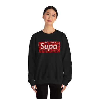 Supa Unisex Crewneck Sweatshirt - Vibrant Graphic Design for Music Lovers