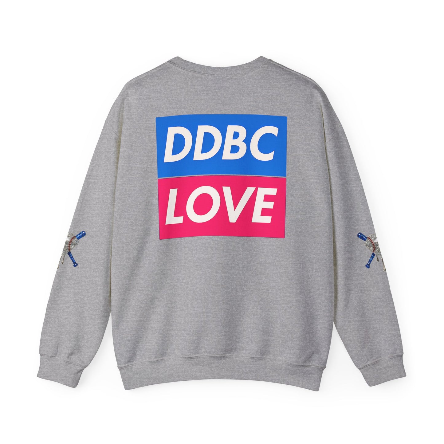 LOVE Diamond Crewneck Sweatshirt — DDBC Logo Graphic Crew
