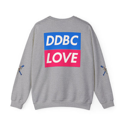LOVE Diamond Crewneck Sweatshirt — DDBC Logo Graphic Crew