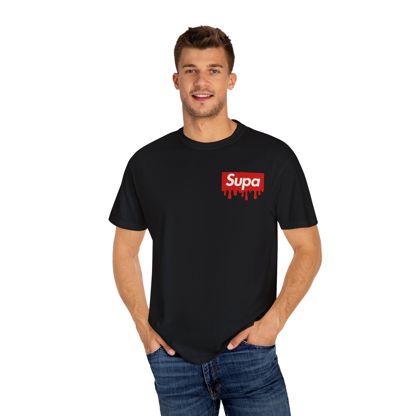 Creative Dripping Text Unisex T-Shirt