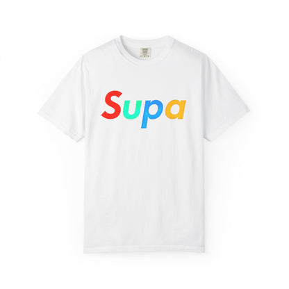Supa Graphic T-Shirt — 'Stand Out in the Shadows' Colorful Logo Tee