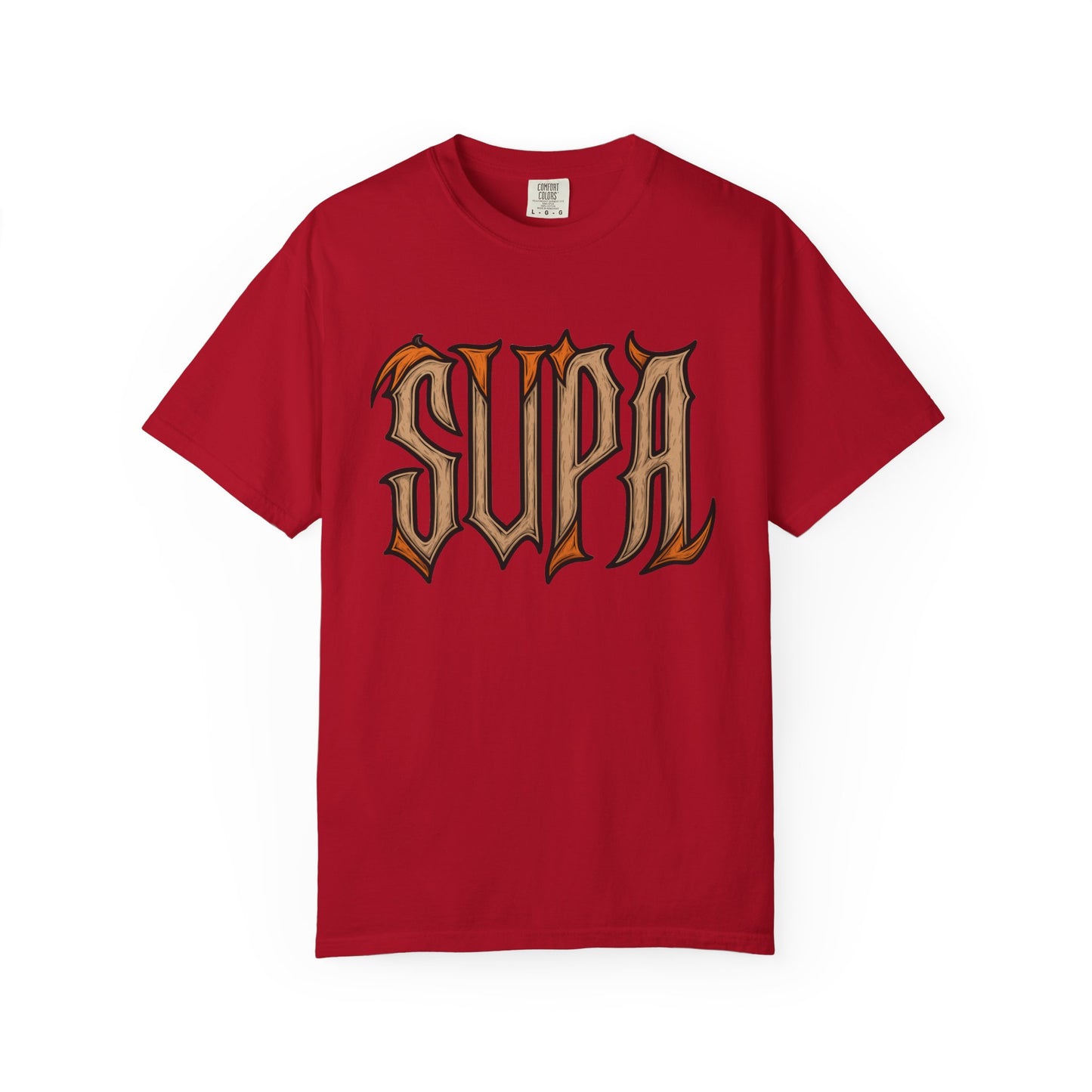 Skull Coffin Tee — Supa Winged Skull Graphic T-Shirt