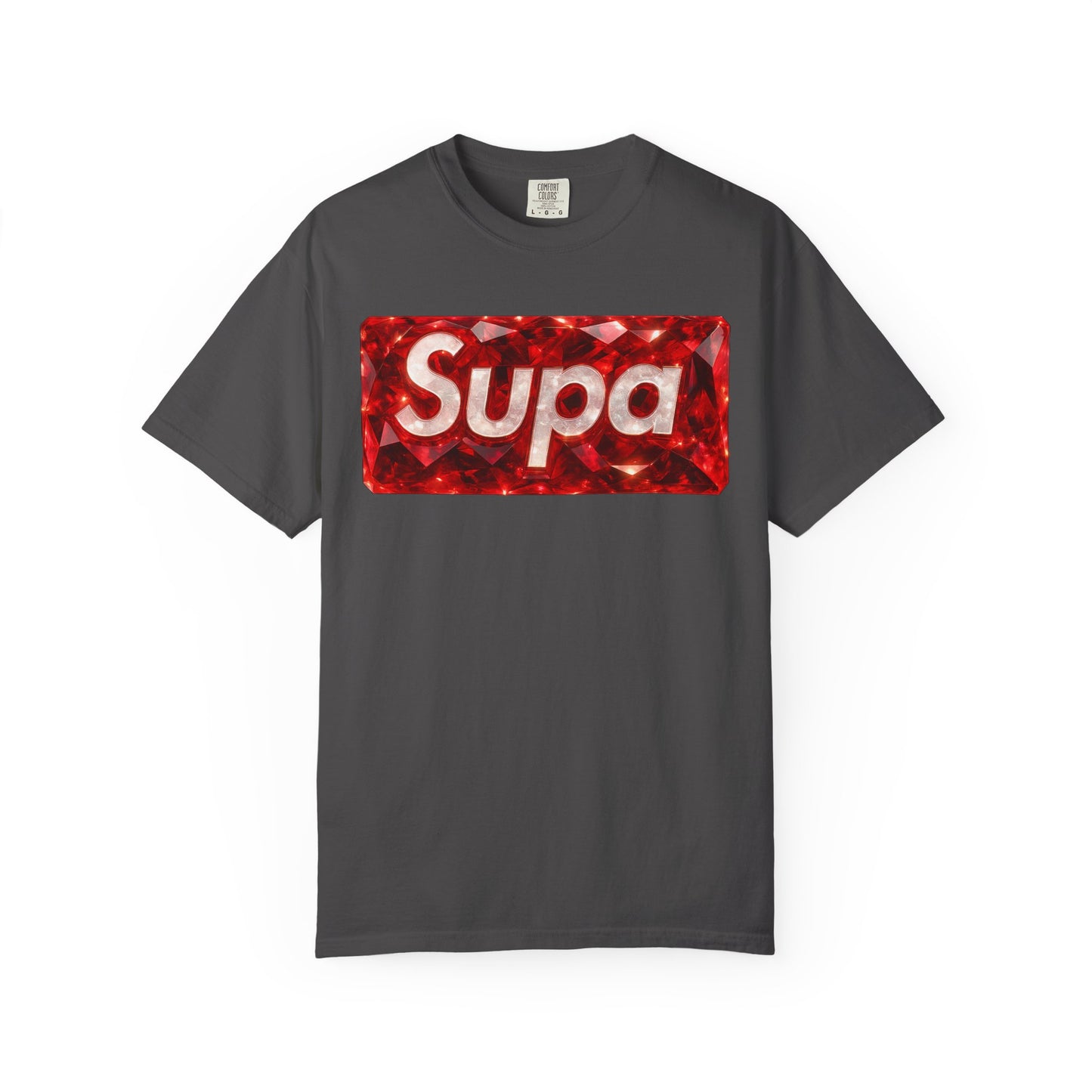 Supa Crystal Skull & Roses T-Shirt