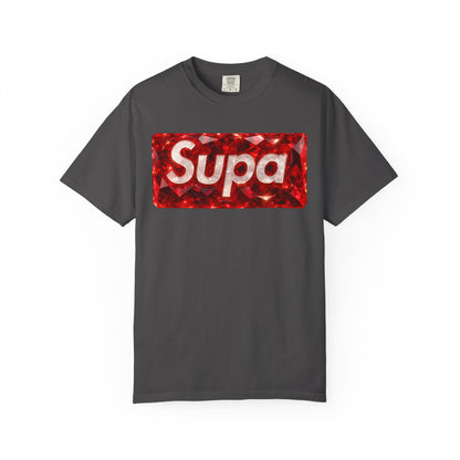 Supa Crystal Skull & Roses T-Shirt