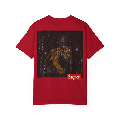 Supa Tiger Unisex Garment-Dyed T-Shirt