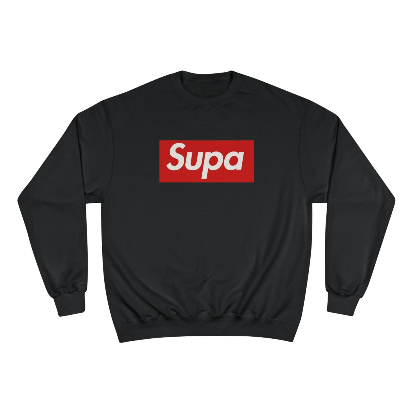 Supa Bee Champion Sweatshirt - Stylish & Cozy White Crewneck