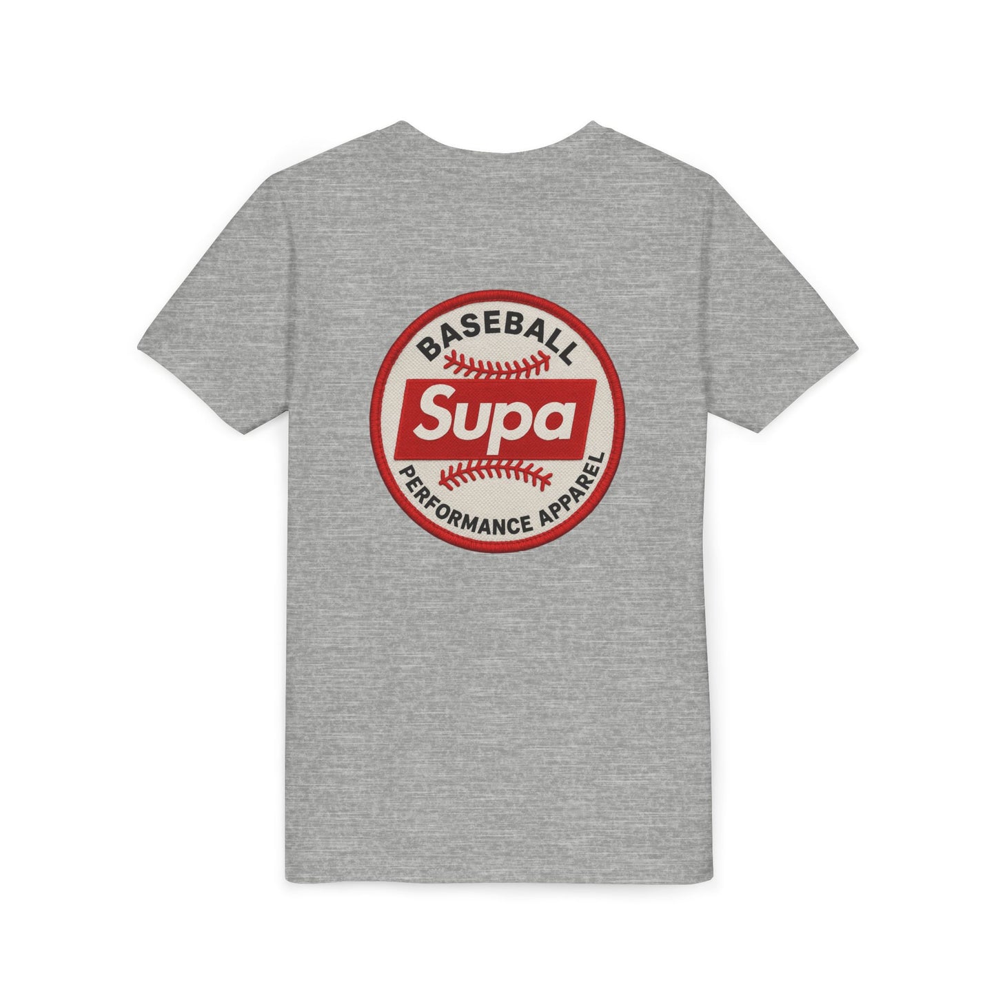 Supa Baseball Youth Tee - Cool Performance Shirt for Young Athletes