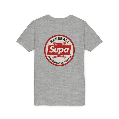 Supa Baseball Youth Tee - Cool Performance Shirt for Young Athletes