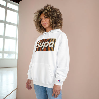 Supa Champion Hoodie - Stylish Tiger Graphic Sweatshirt