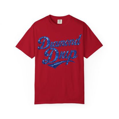 Diamond Drip T-Shirt — Graphic Tee with Melting Diamond & DDBC Logo