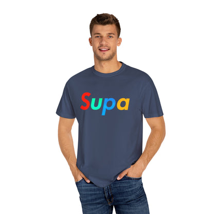 Supa Graphic T-Shirt — 'Stand Out in the Shadows' Colorful Logo Tee