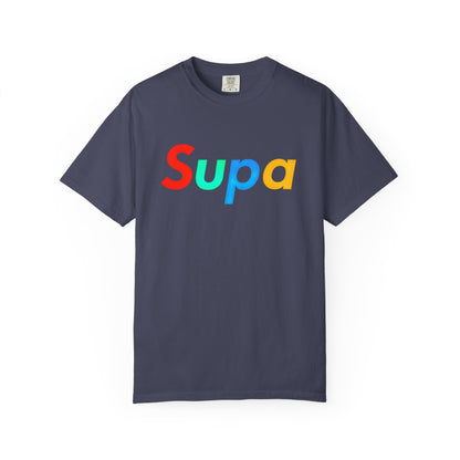 Supa Graphic T-Shirt — 'Stand Out in the Shadows' Colorful Logo Tee