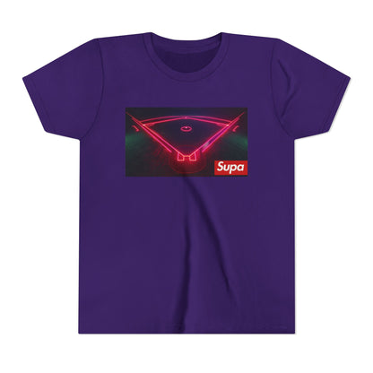Neon Vibe Youth Tee with Supa Graphic
