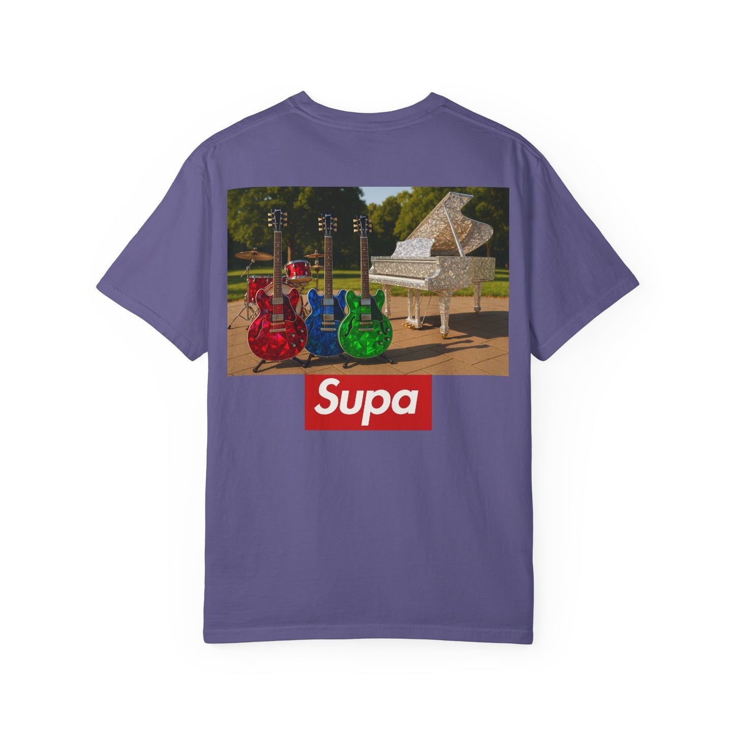 Musical Vibes Unisex T-Shirt - 'Supa' Graphic Design