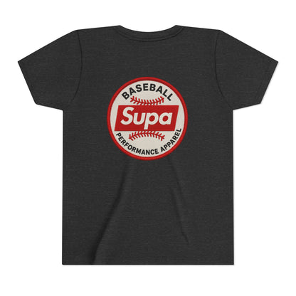 Supa Baseball Youth Tee - Cool Performance Shirt for Young Athletes