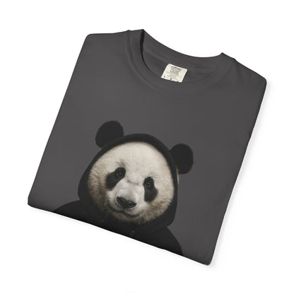 Panda Hoodie Graphic T‑Shirt — 'Supa' Front & 'Off The Map' Zebra Back