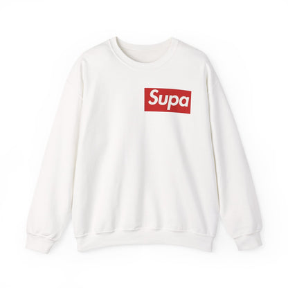 Supa Heavy Blend Crewneck Sweatshirt - Trendy Unisex Fashion