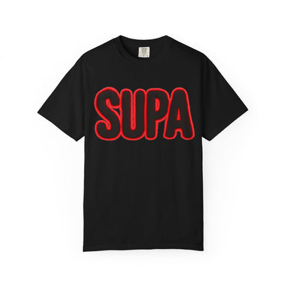 Supa Graphic T-Shirt — Streetwear Nightscape Tee with Bold Logo