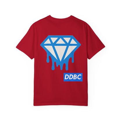 Diamond Drip T-Shirt — Graphic Tee with Melting Diamond & DDBC Logo