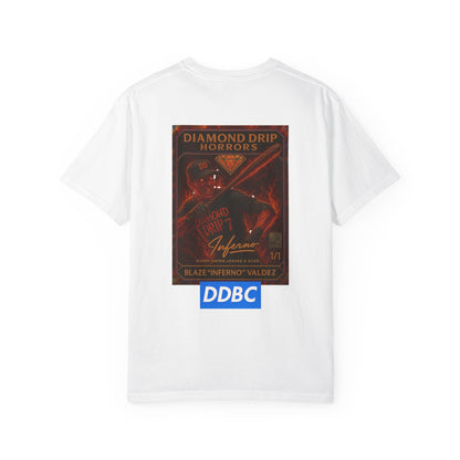 Diamond Drip Horrors T-Shirt — Retro Horror Baseball Graphic Tee