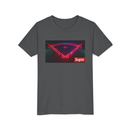 Neon Vibe Youth Tee with Supa Graphic