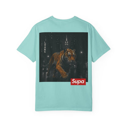 Supa Tiger Unisex Garment-Dyed T-Shirt