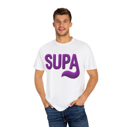 Supa Fox T-Shirt — Graphic Streetwear Tee with Purple Fox Back Print
