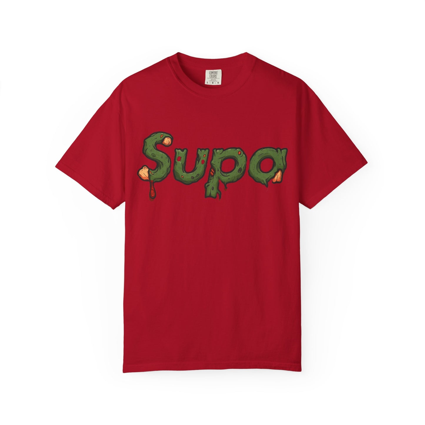 Supa Panda Graphic T-Shirt — Streetwear Tee with 'Supa' Drippy Logo