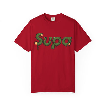 Supa Panda Graphic T-Shirt — Streetwear Tee with 'Supa' Drippy Logo