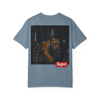 Supa Tiger Unisex Garment-Dyed T-Shirt