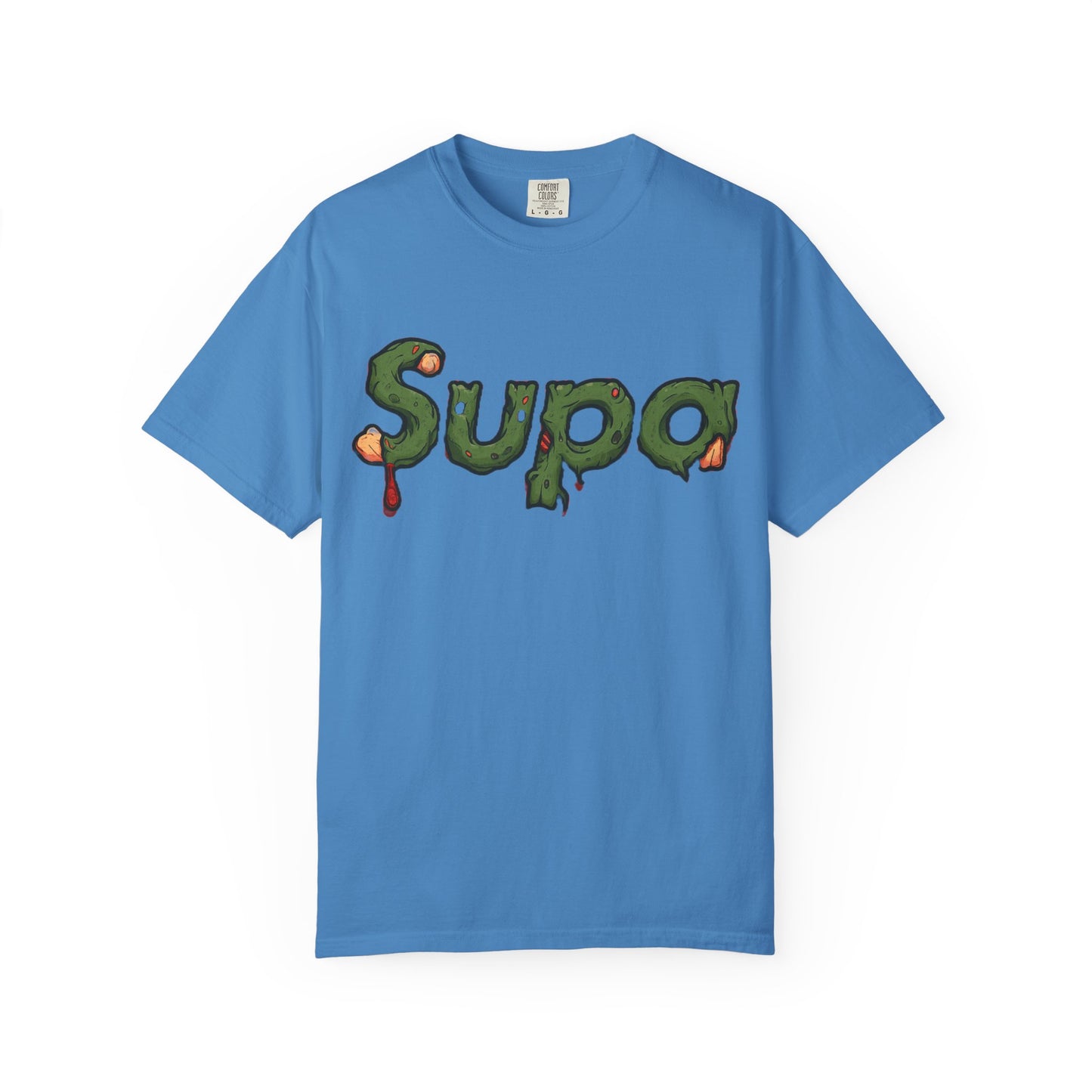 Supa Panda Graphic T-Shirt — Streetwear Tee with 'Supa' Drippy Logo