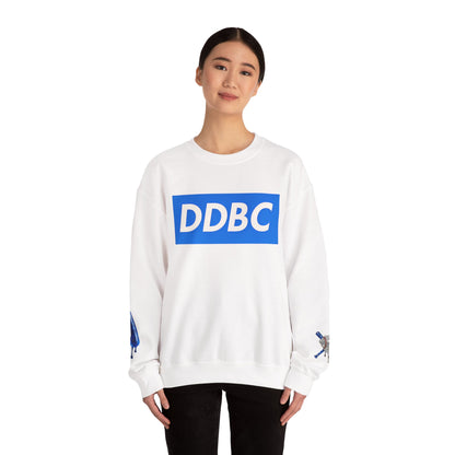 Crewneck Sweatshirt — DDBC Blue Logo Diamond Crewneck