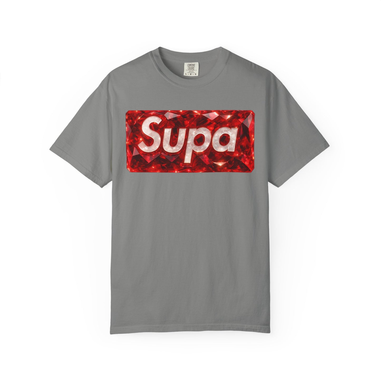 Supa Crystal Skull & Roses T-Shirt