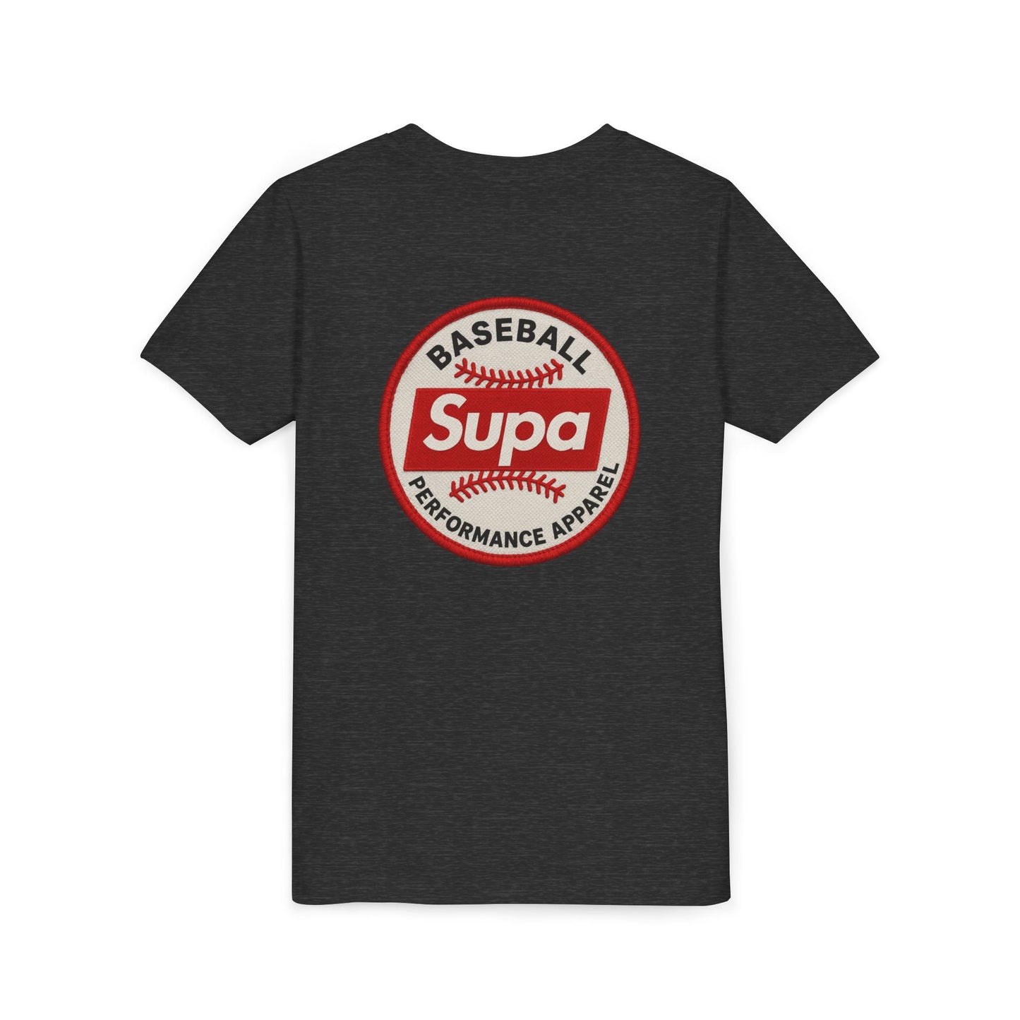 Supa Baseball Youth Tee - Cool Performance Shirt for Young Athletes