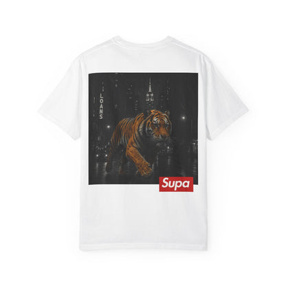 Supa Tiger Unisex Garment-Dyed T-Shirt
