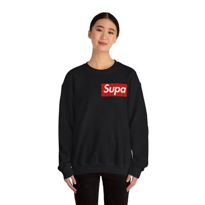 Supa Heavy Blend Crewneck Sweatshirt - Trendy Unisex Fashion