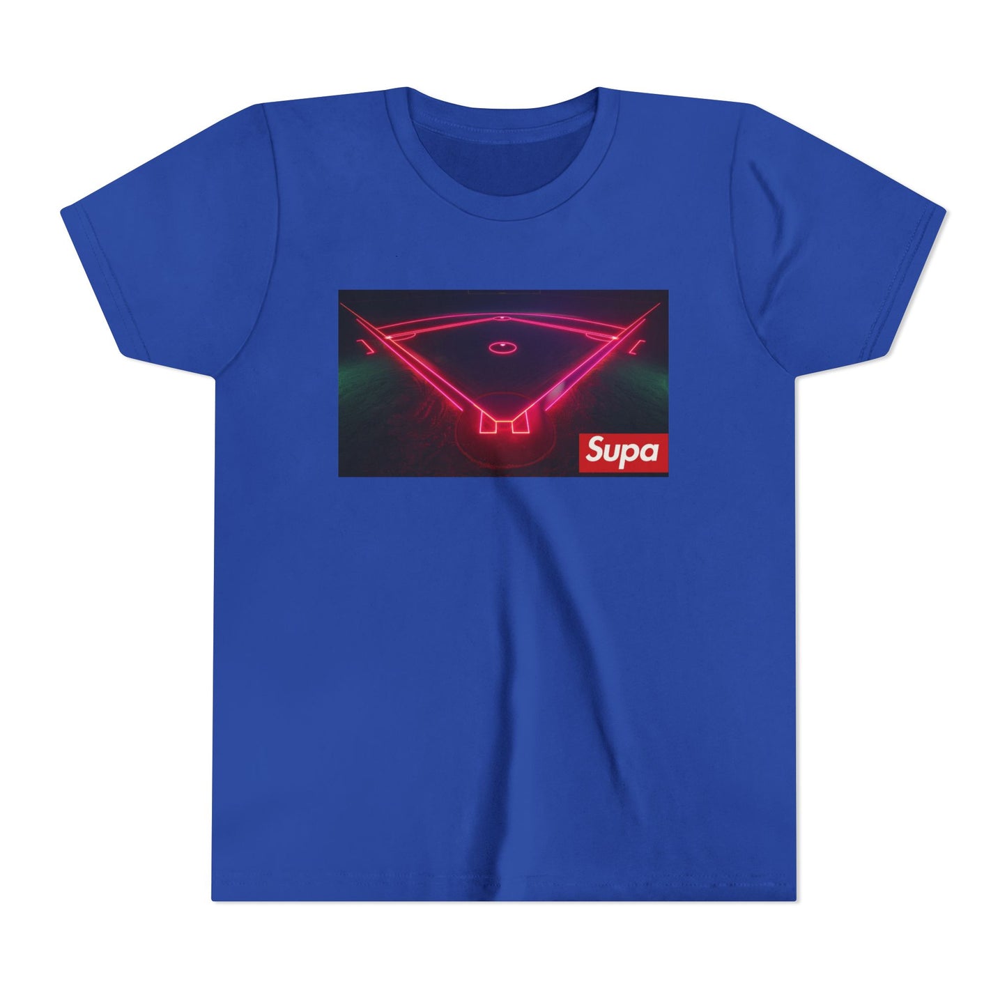 Neon Vibe Youth Tee with Supa Graphic