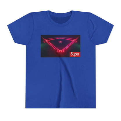 Neon Vibe Youth Tee with Supa Graphic