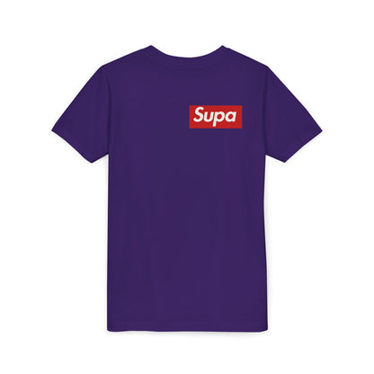 Neon Vibe Youth Tee with Supa Graphic