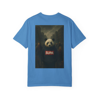 Supa Panda Graphic T-Shirt — Streetwear Tee with 'Supa' Drippy Logo