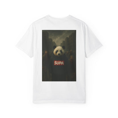 Supa Panda Graphic T-Shirt — Streetwear Tee with 'Supa' Drippy Logo