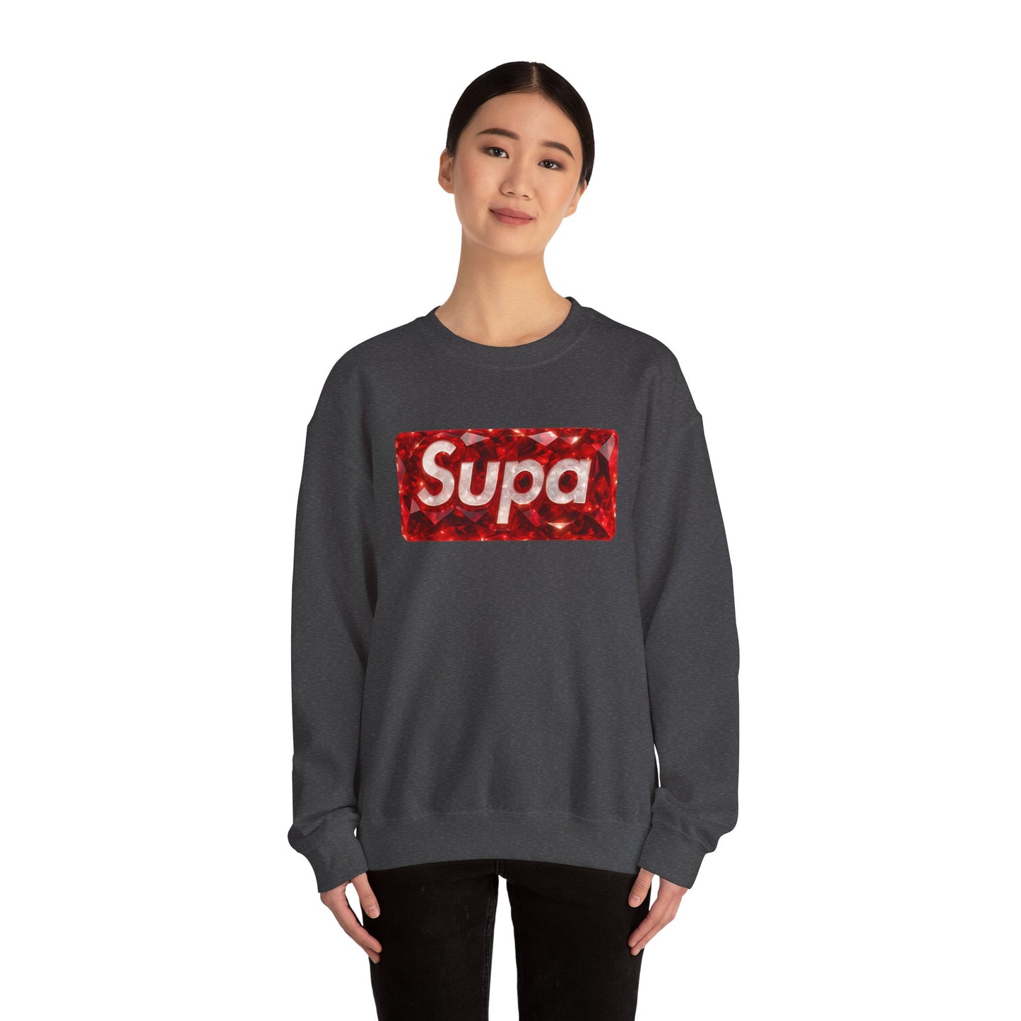 Supa Unisex Crewneck Sweatshirt - Vibrant Graphic Design for Music Lovers