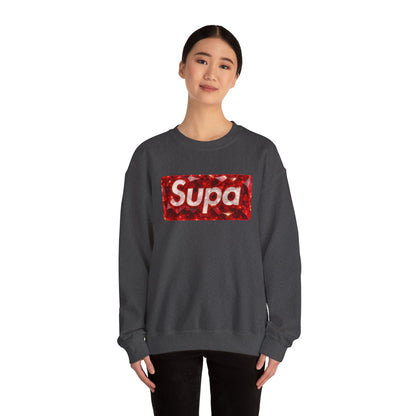 Supa Unisex Crewneck Sweatshirt - Vibrant Graphic Design for Music Lovers