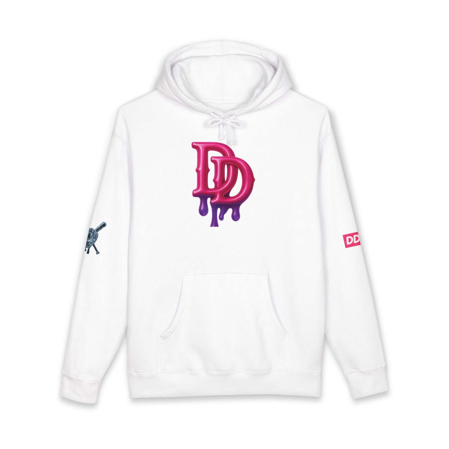 Drip Diamond Hoodie — Graphic Dripping DD Logo Pullover