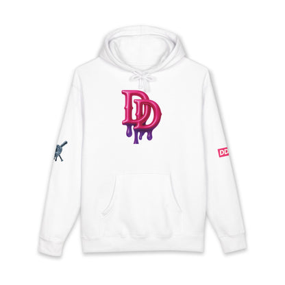 Drip Diamond Hoodie — Graphic Dripping DD Logo Pullover