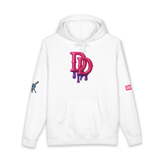 Drip Diamond Hoodie — Graphic Dripping DD Logo Pullover