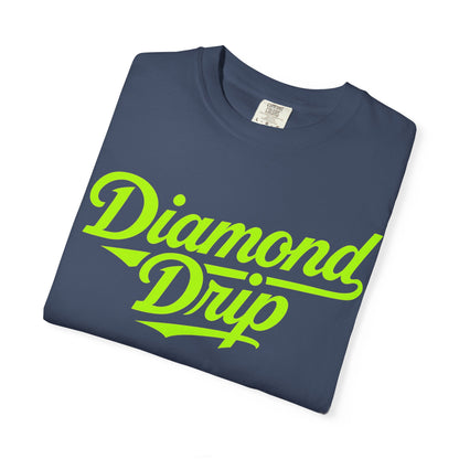 Diamond Drip Unisex Garment-Dyed T-Shirt