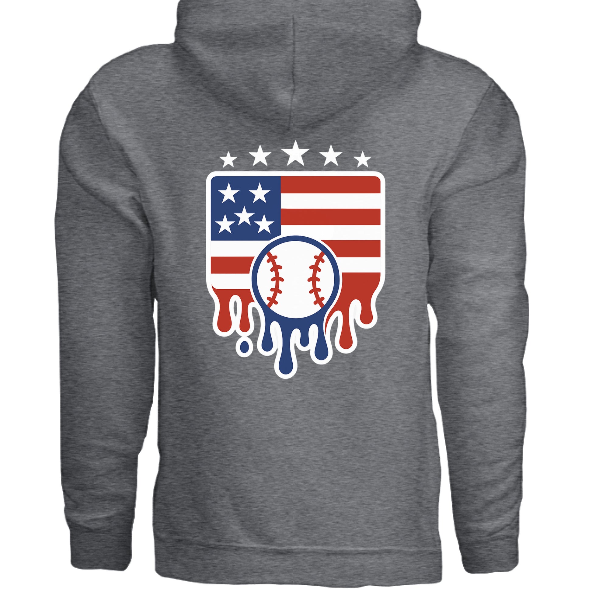 Dark Heather Grey - BACK